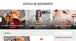 Desktop Screenshot of estilo-in-diferente.com