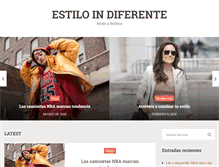 Tablet Screenshot of estilo-in-diferente.com